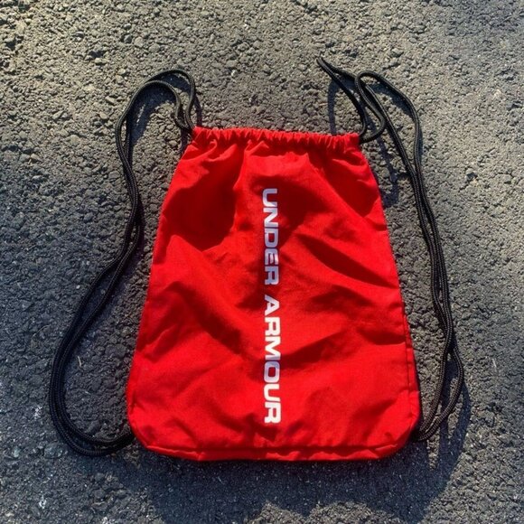 Under Armour String Bag Red and White - Picture 2 of 2